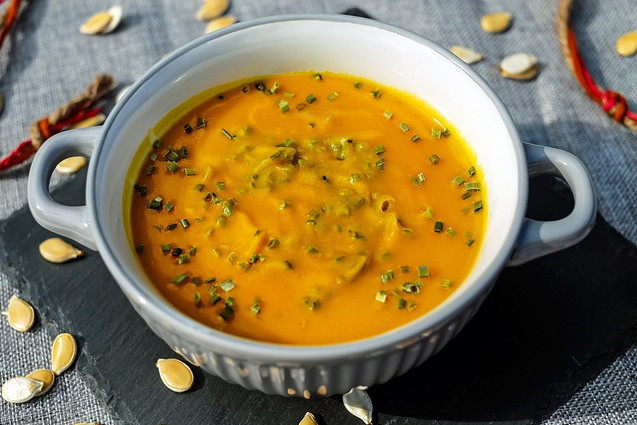 plant based pumpkin curry. 