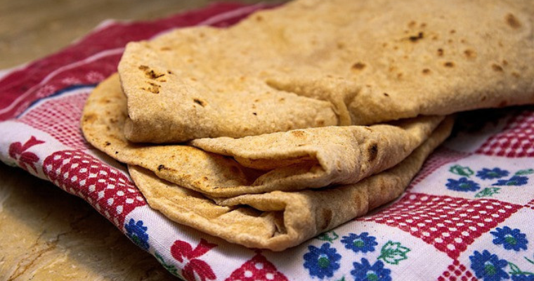 Naturally Gluten-free Flatbreads on a plate