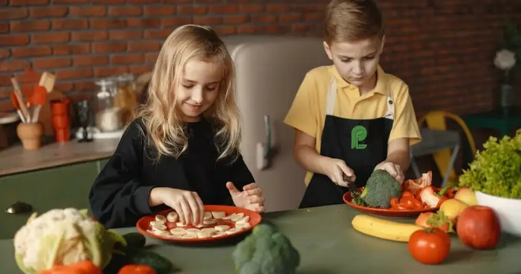 Nurturing Young Palates kids and food prep